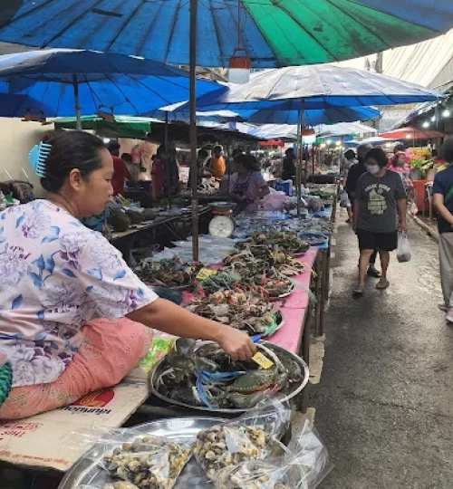 Credit ญ กัณฐณัฏฐ์ Trat Travel Fisherman's Market 14