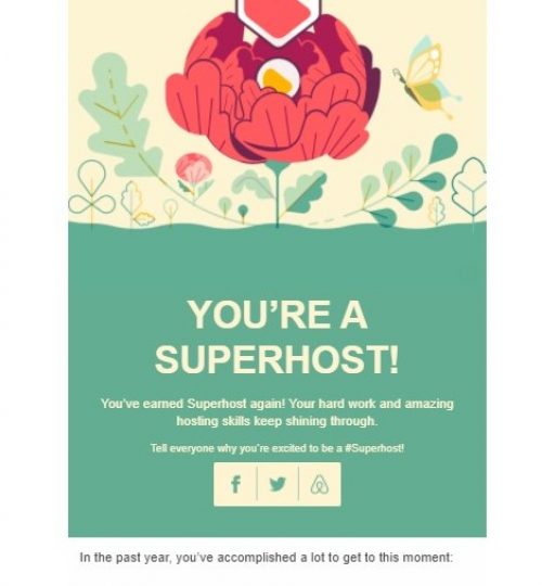 airbnb SuperHost with Rating