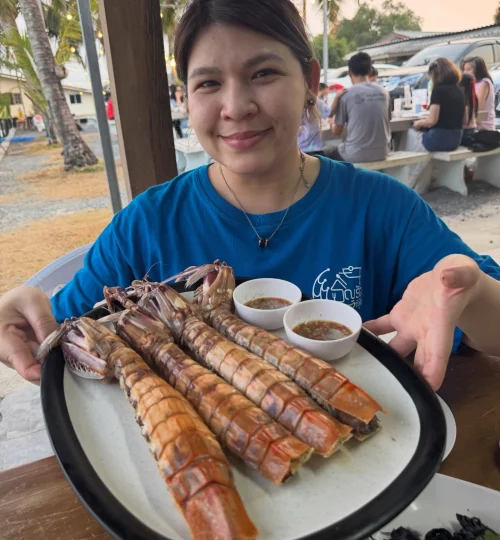 กั้ง ร้านธัญรัต ซีฟู้ด